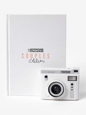 The Adventure Challenge Couples Kit with White Lomo'Instant Automat Camera